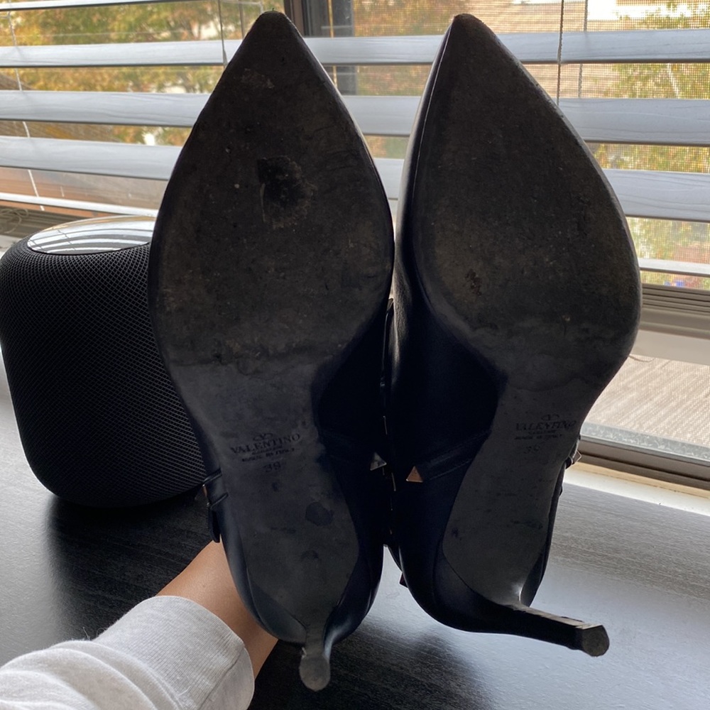 VALENTINO GARAVANI rockstud ankle booties - Picture 8 of 9